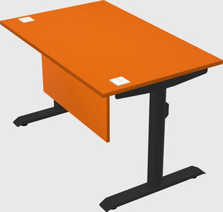 Dual motor electric desk