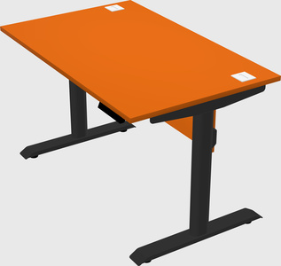 Dual motor electric desk