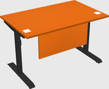 Dual motor electric desk