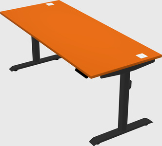 Dual motor electric desk