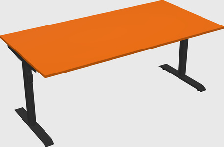 Dual motor electric desk