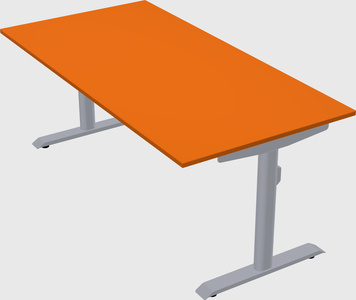 Dual motor electric desk
