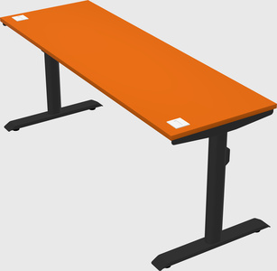 Dual motor electric desk