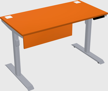 Dual motor electric desk