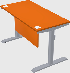 Dual motor electric desk
