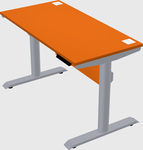 Dual motor electric desk