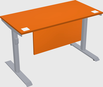 Dual motor electric desk