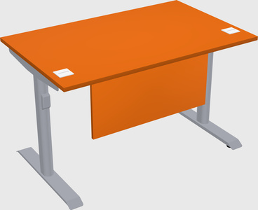 Dual motor electric desk