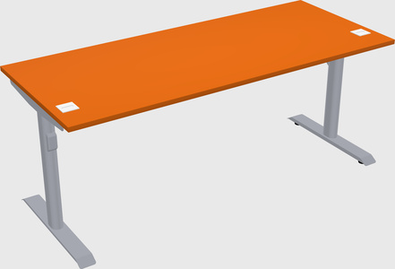 Dual motor electric desk