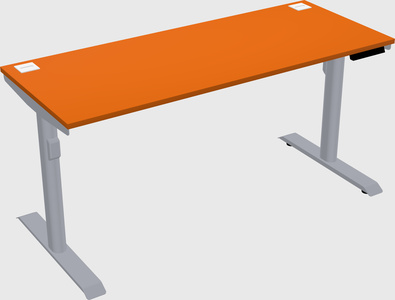 Dual motor electric desk
