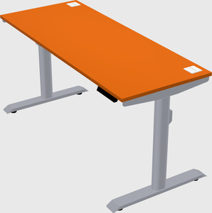 Dual motor electric desk