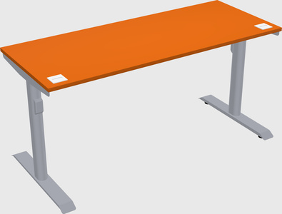Dual motor electric desk