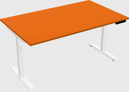 Dual motor electric desk