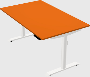 Dual motor electric desk