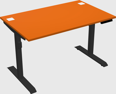 Dual motor electric desk