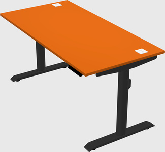 Dual motor electric desk