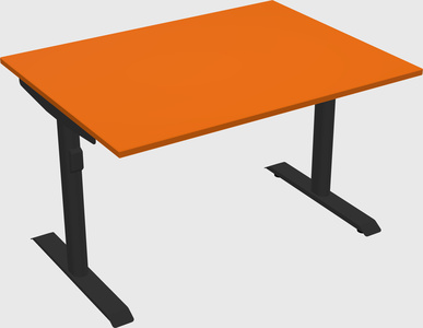 Dual motor electric desk