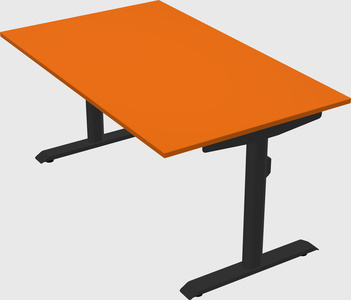 Dual motor electric desk