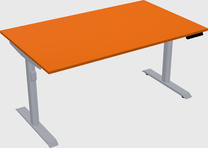 Dual motor electric desk