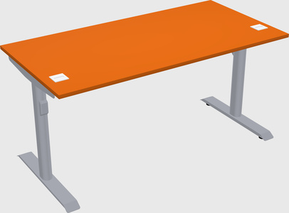 Dual motor electric desk