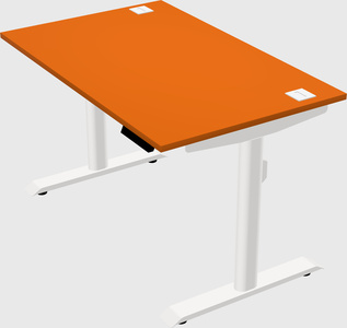Dual motor electric desk