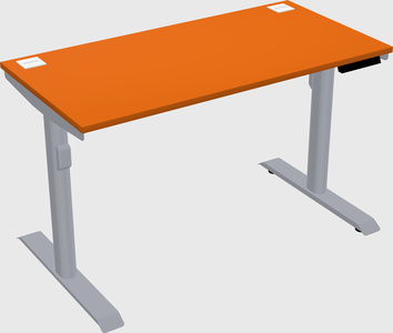 Dual motor electric desk