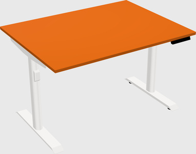 Dual motor electric desk