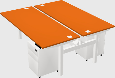 Shared electric desk