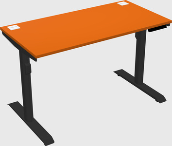 Dual motor electric desk