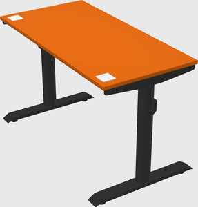 Dual motor electric desk