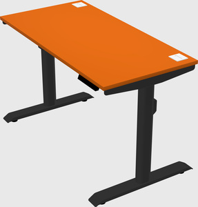 Dual motor electric desk