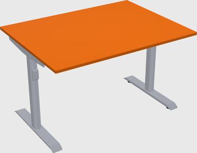 Dual motor electric desk