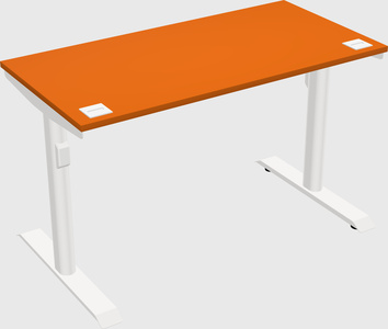 Dual motor electric desk