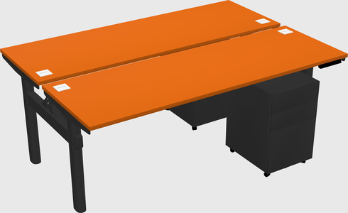 Shared electric desk