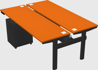 Shared electric desk