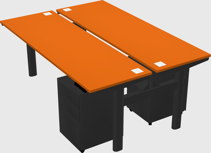 Shared electric desk
