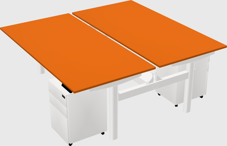 Shared electric desk