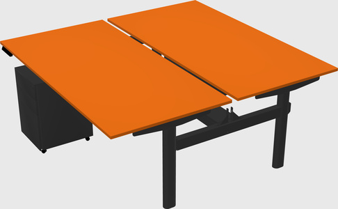 Shared electric desk