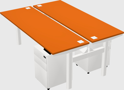Shared electric desk