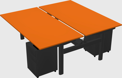 Shared electric desk