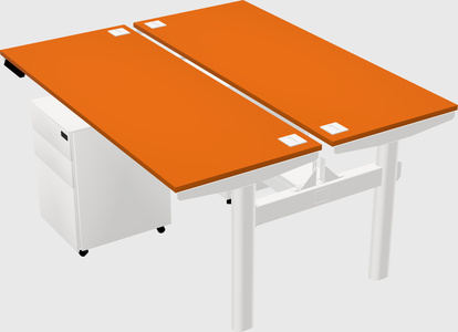 Shared electric desk