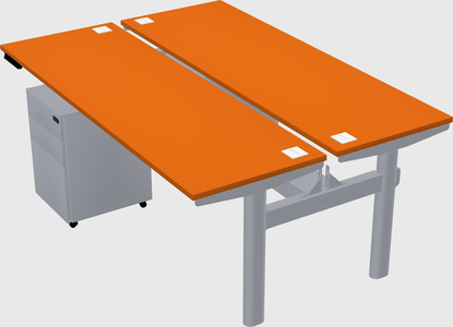 Shared electric desk