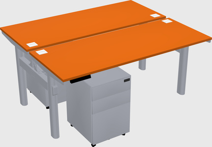 Shared electric desk