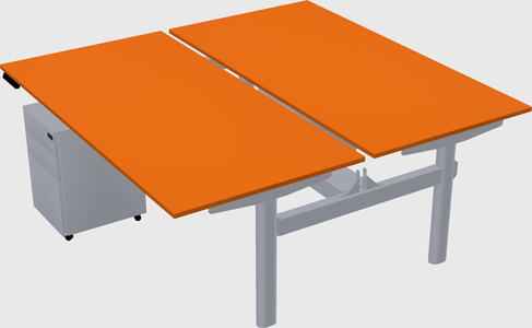Shared electric desk