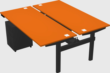 Shared electric desk