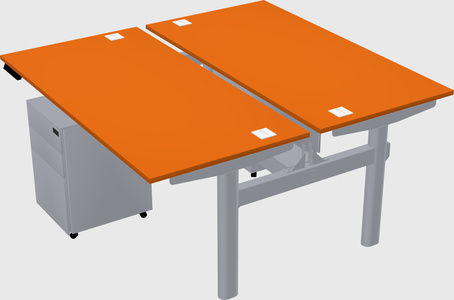 Shared electric desk