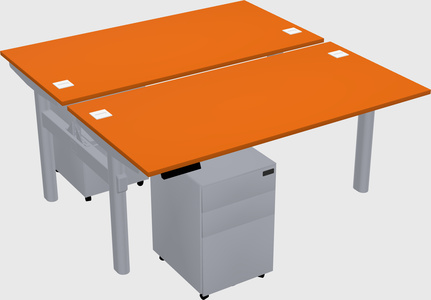 Shared electric desk