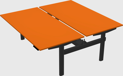 Shared electric desk