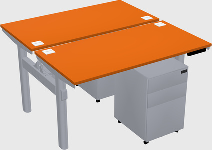 Shared electric desk