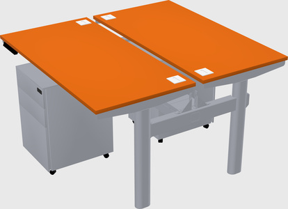 Shared electric desk